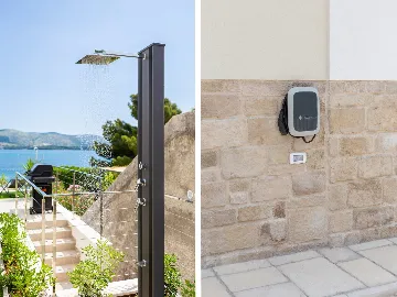 Seaside Villa with Pool in Šibenik