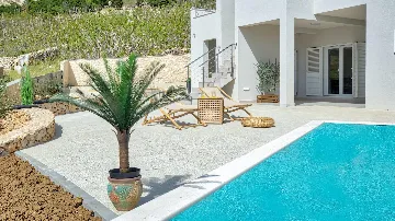 Spacious Pool Villa Retreat in Novalja