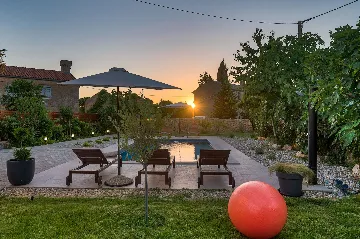 Modern Family Villa with Pool in Dobrinj