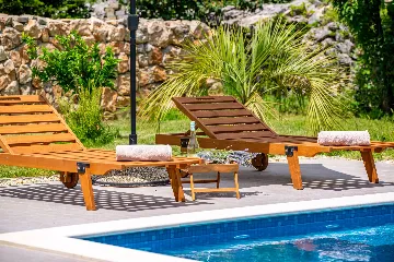 Modern Family Villa with Pool in Dobrinj