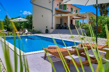 Modern Family Villa with Pool in Dobrinj