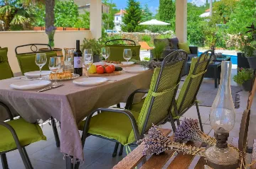 Modern Family Villa with Pool in Dobrinj