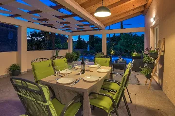 Modern Family Villa with Pool in Dobrinj