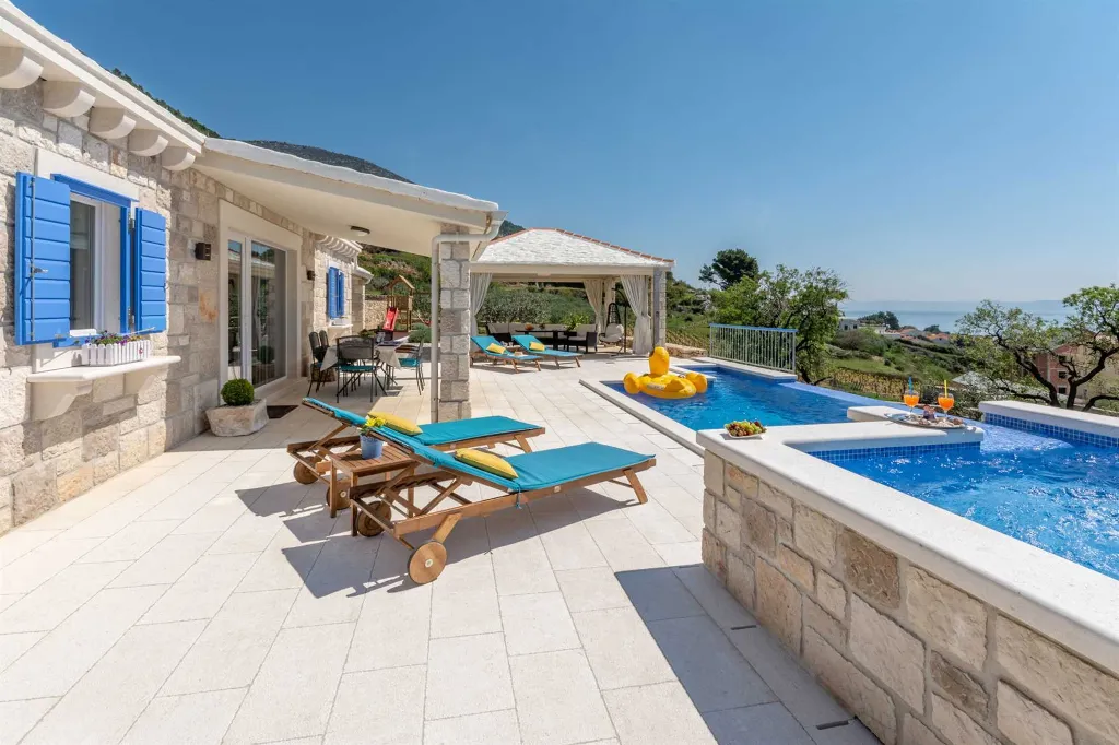 Modern Seaview Villa with Pool in Bol