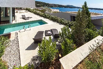 Seafront Villa with Pool in Primošten