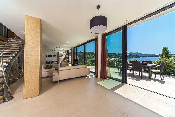 Contemporary Seaside Villa with Indoor Pool, Primošten