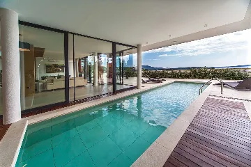 Modern Seaside Villa with Pool in Primošten