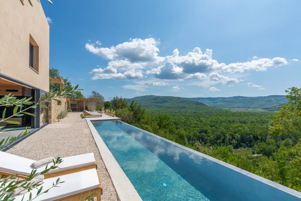 Contemporary Villa with Pool in Golubići