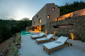 Contemporary Villa with Pool in Golubići