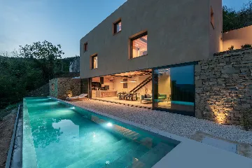 Contemporary Villa with Pool in Golubići