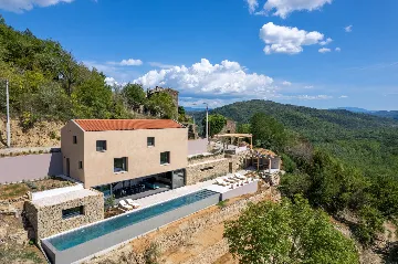 Contemporary Villa with Pool in Golubići