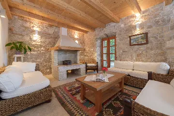 Seaside Stone Villa with Pool in Orebić