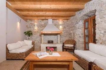 Seaside Stone Villa with Pool in Orebić