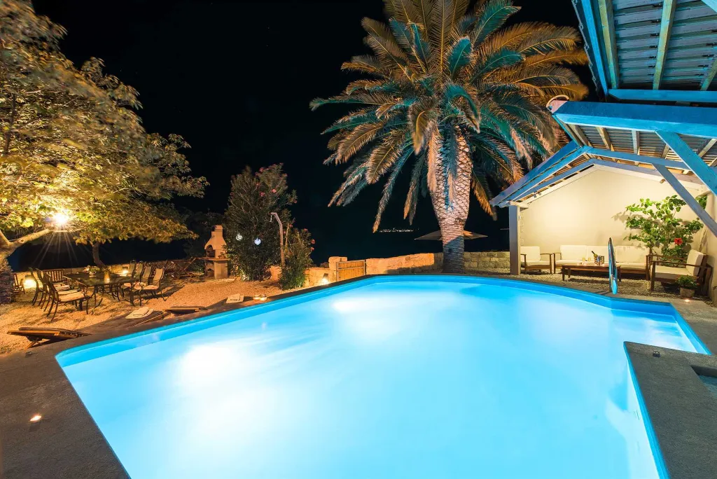 Seaside Stone Villa with Pool in Orebić
