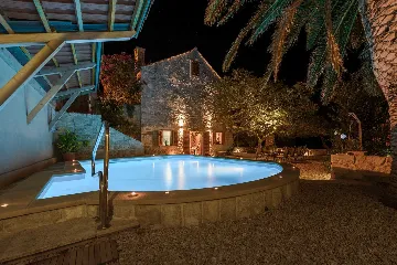 Seaside Stone Villa with Pool in Orebić