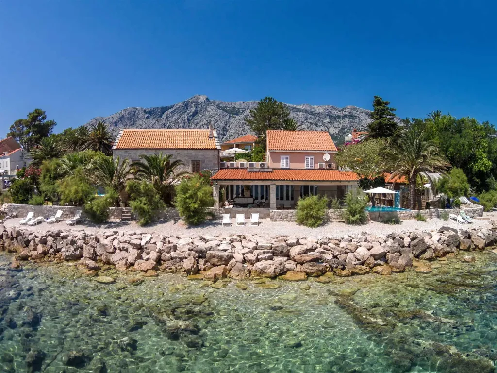 Seaside Stone Villa with Pool in Orebić