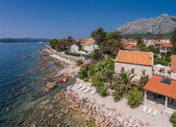 Seaside Stone Villa with Pool in Orebić