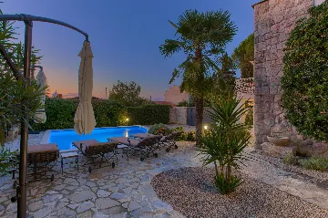 Contemporary Villa with Pool near Beach in Malinska