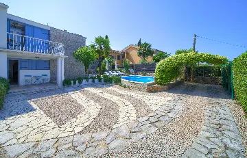 Contemporary Villa with Pool near Beach in Malinska