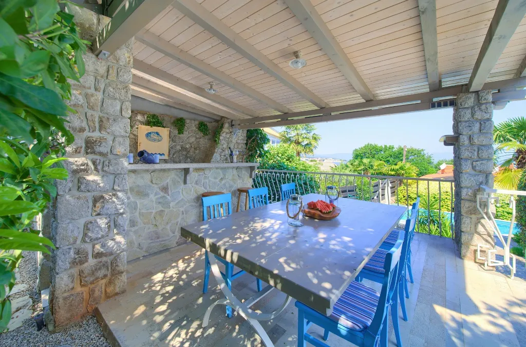 Contemporary Villa with Pool near Beach in Malinska