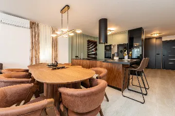 Beachfront Family Villa with Pool in Sukošan