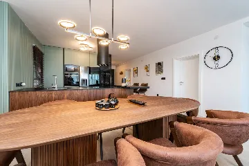 Beachfront Family Villa with Pool in Sukošan