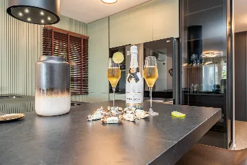 Beachfront Family Villa with Pool in Sukošan