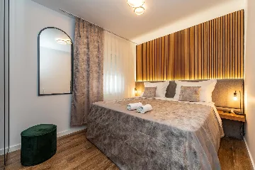 Beachfront Family Villa with Pool in Sukošan