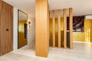 Beachfront Family Villa with Pool in Sukošan