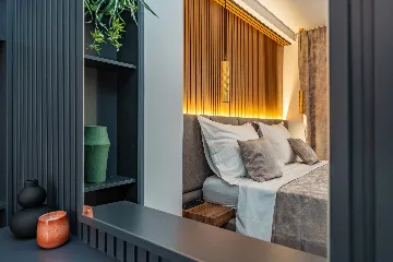 Beachfront Family Villa with Pool in Sukošan