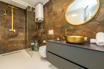 Beachfront Family Villa with Pool in Sukošan