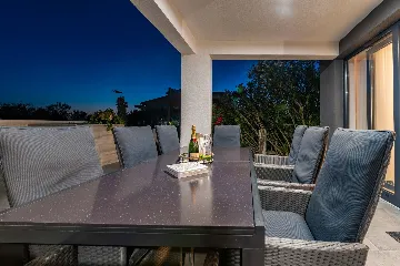 Beachfront Family Villa with Pool in Sukošan