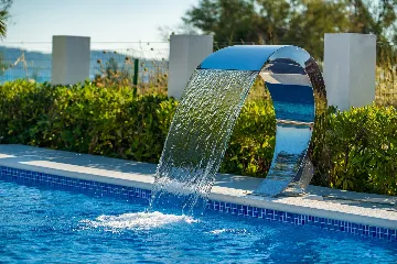 Beachfront Family Villa with Pool in Sukošan