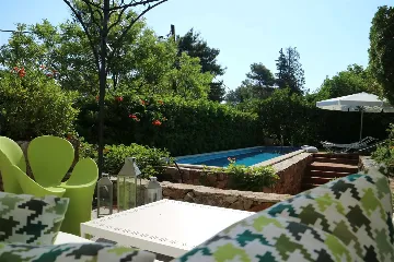 Seaside Villa Retreat with Pool in Jelsa