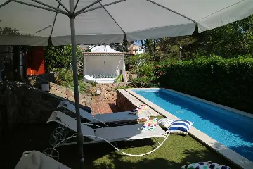 Seaside Villa Retreat with Pool in Jelsa