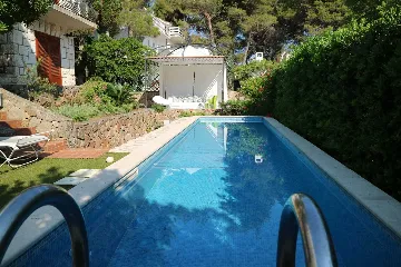 Seaside Villa Retreat with Pool in Jelsa