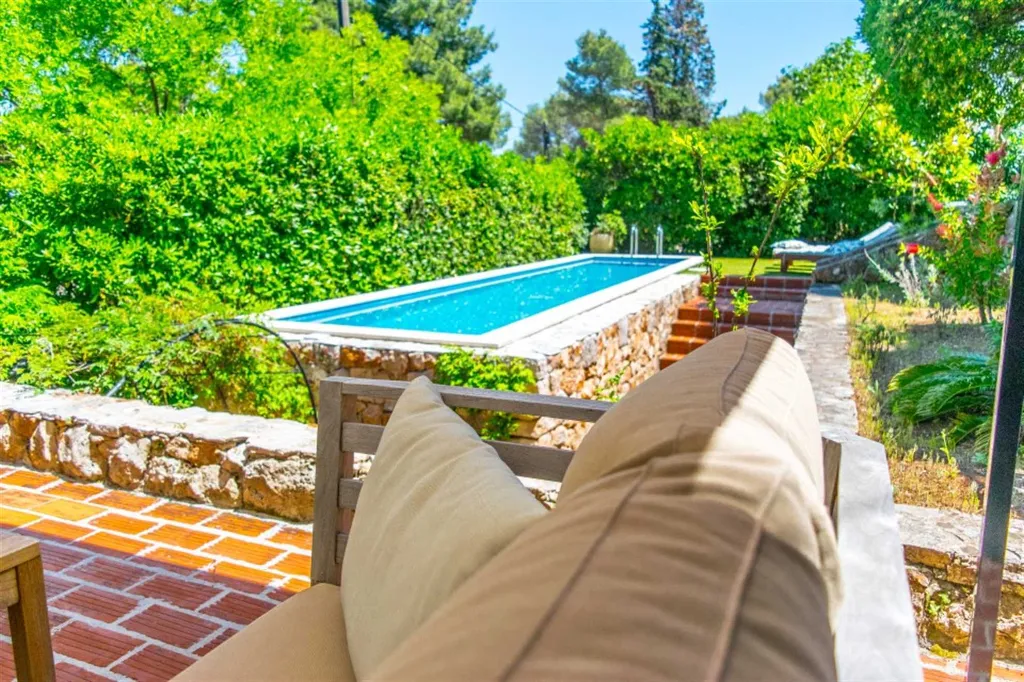 Seaside Villa Retreat with Pool in Jelsa