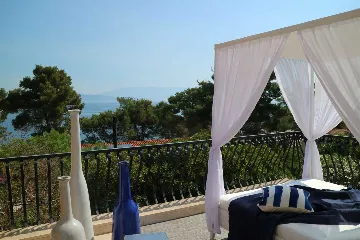 Seaside Villa Retreat with Pool in Jelsa