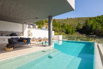 Modern Poolside Villa Retreat in Split