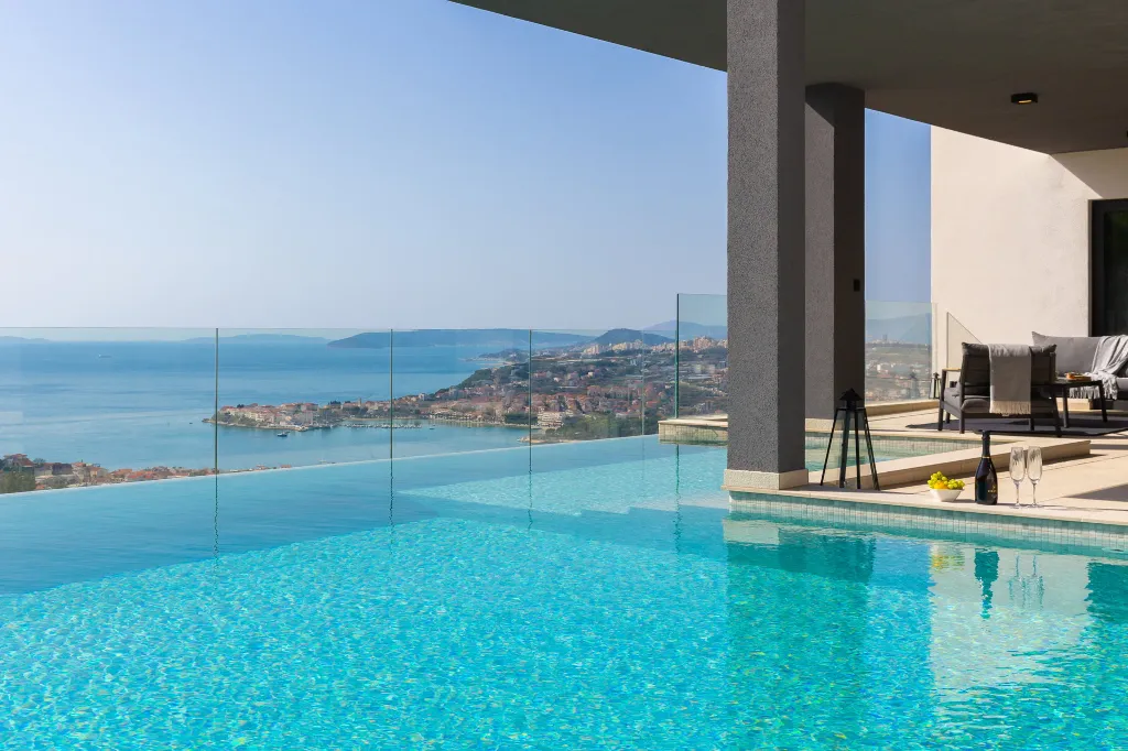 Modern Poolside Villa Retreat in Split