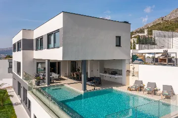Modern Poolside Villa Retreat in Split