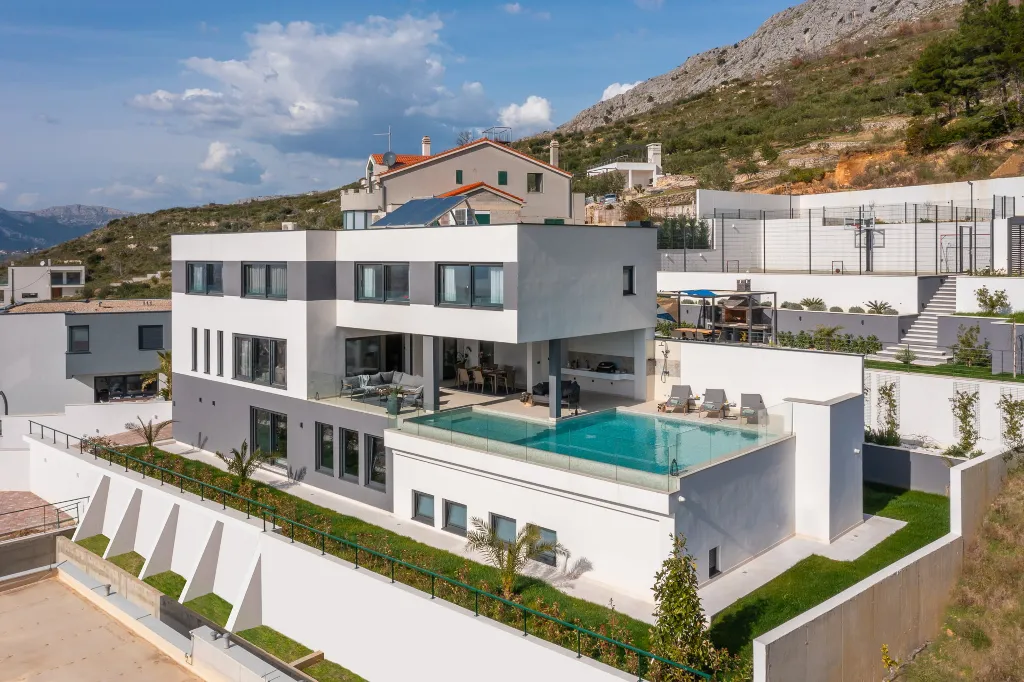 Modern Poolside Villa Retreat in Split