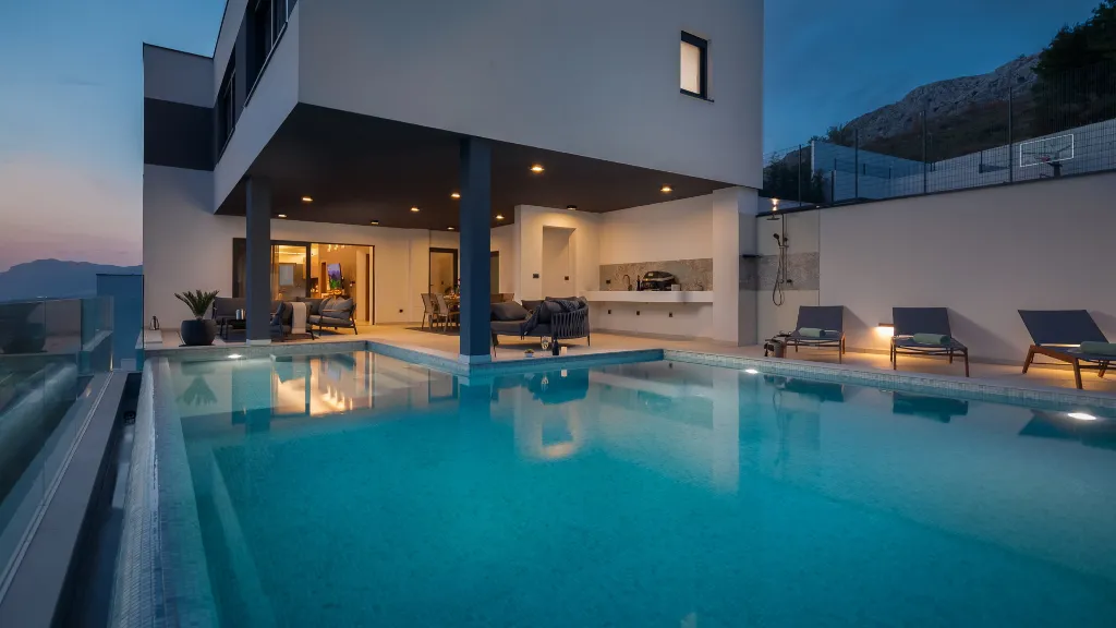 Modern Poolside Villa Retreat in Split