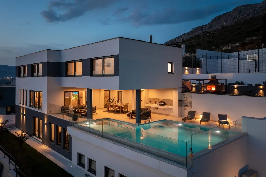 Modern Poolside Villa Retreat in Split