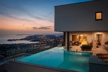 Modern Poolside Villa Retreat in Split