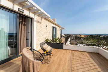 Modern Family Villa with Pool in Vodice