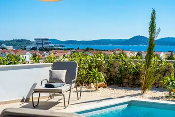 Modern Family Villa with Pool in Vodice