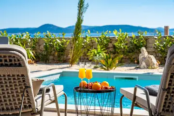 Modern Family Villa with Pool in Vodice