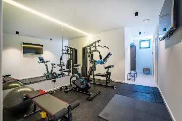 Contemporary Seaside Villa with Pool, Novigrad