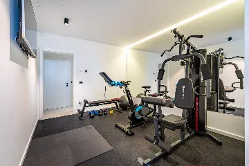 Contemporary Seaside Villa with Pool, Novigrad